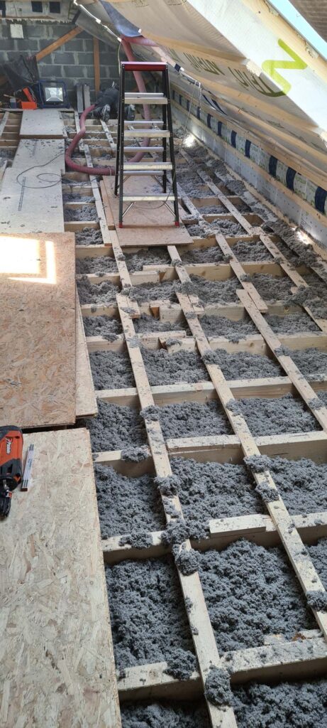 Remise en état de la structure de toiture lors d’une rénovation