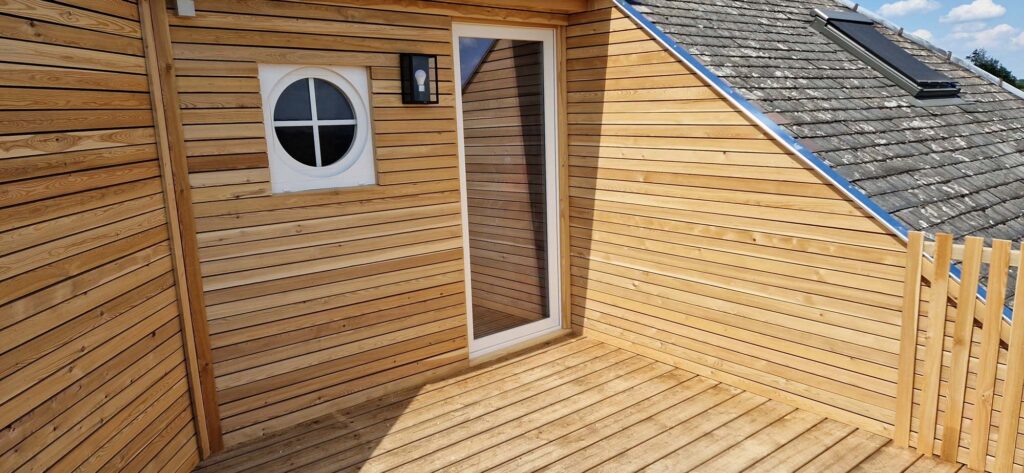 Terrasse et bardage en bois